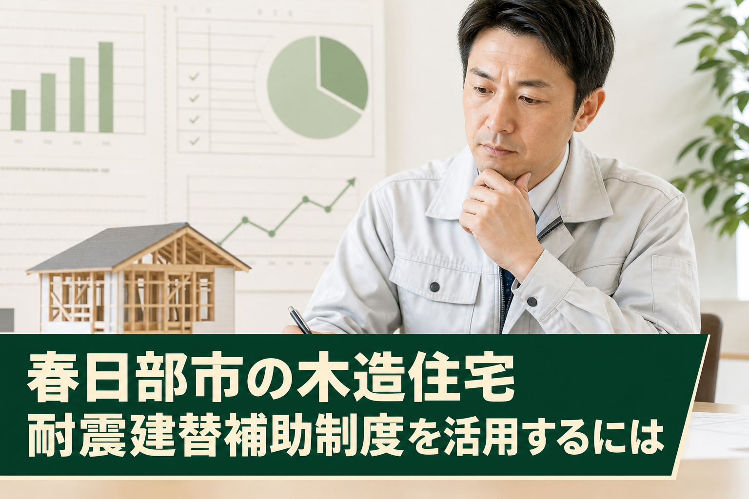 春日部市の木造住宅耐震建替補助制度を活用するには