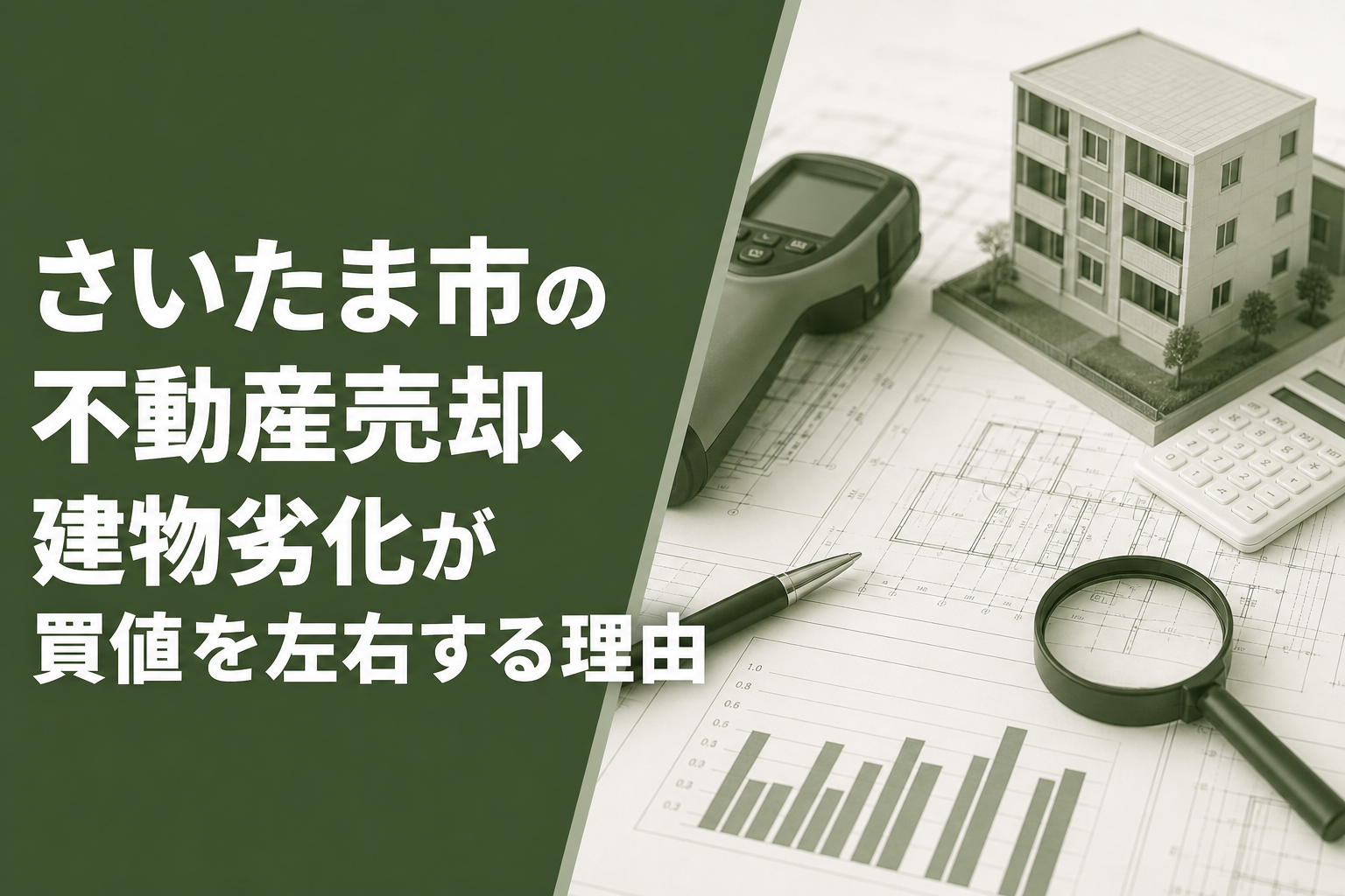 さいたま市の不動産売却、建物劣化が買値を左右する理由