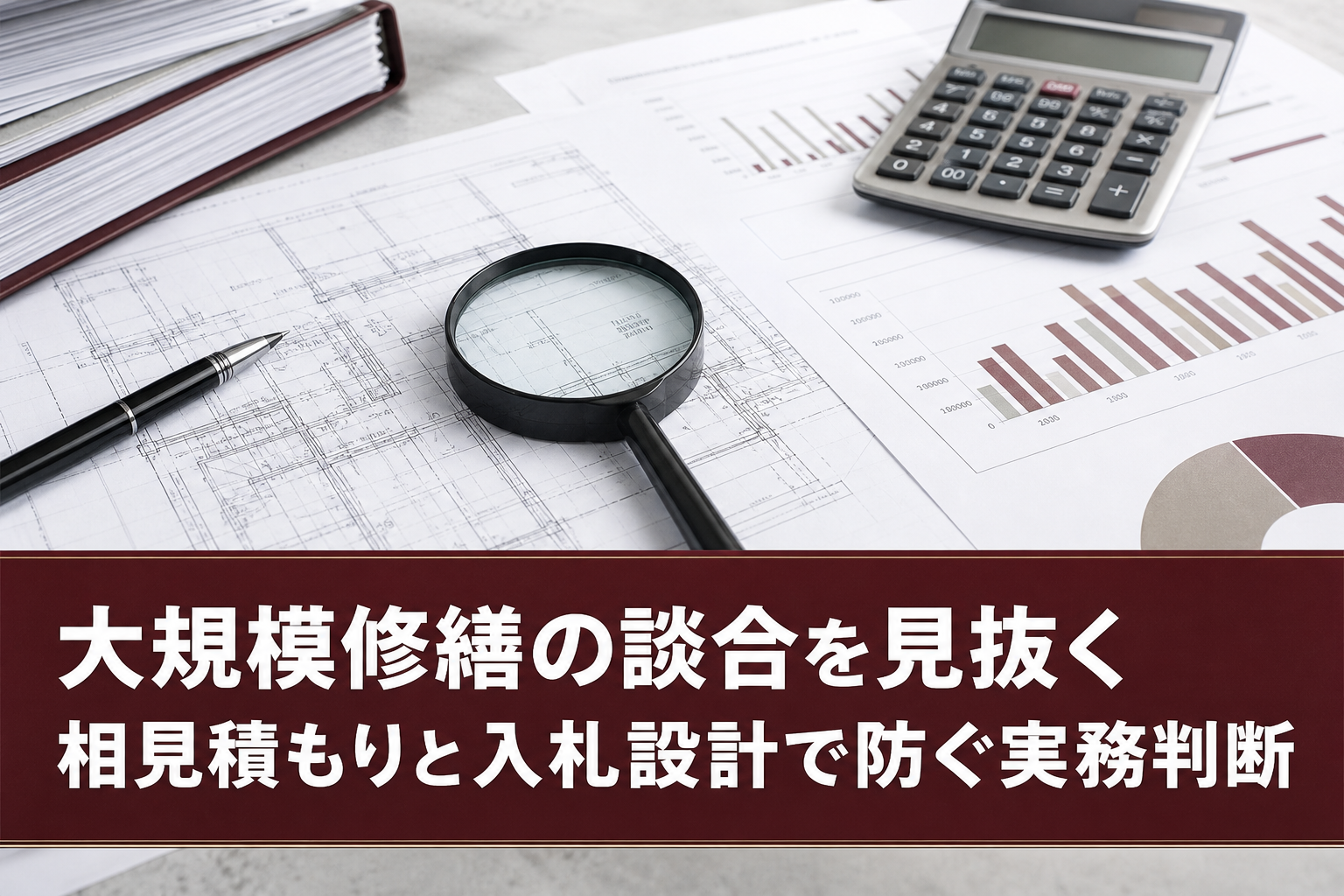 大規模修繕の談合を見抜く——相見積もりと入札設計で防ぐ実務判断
